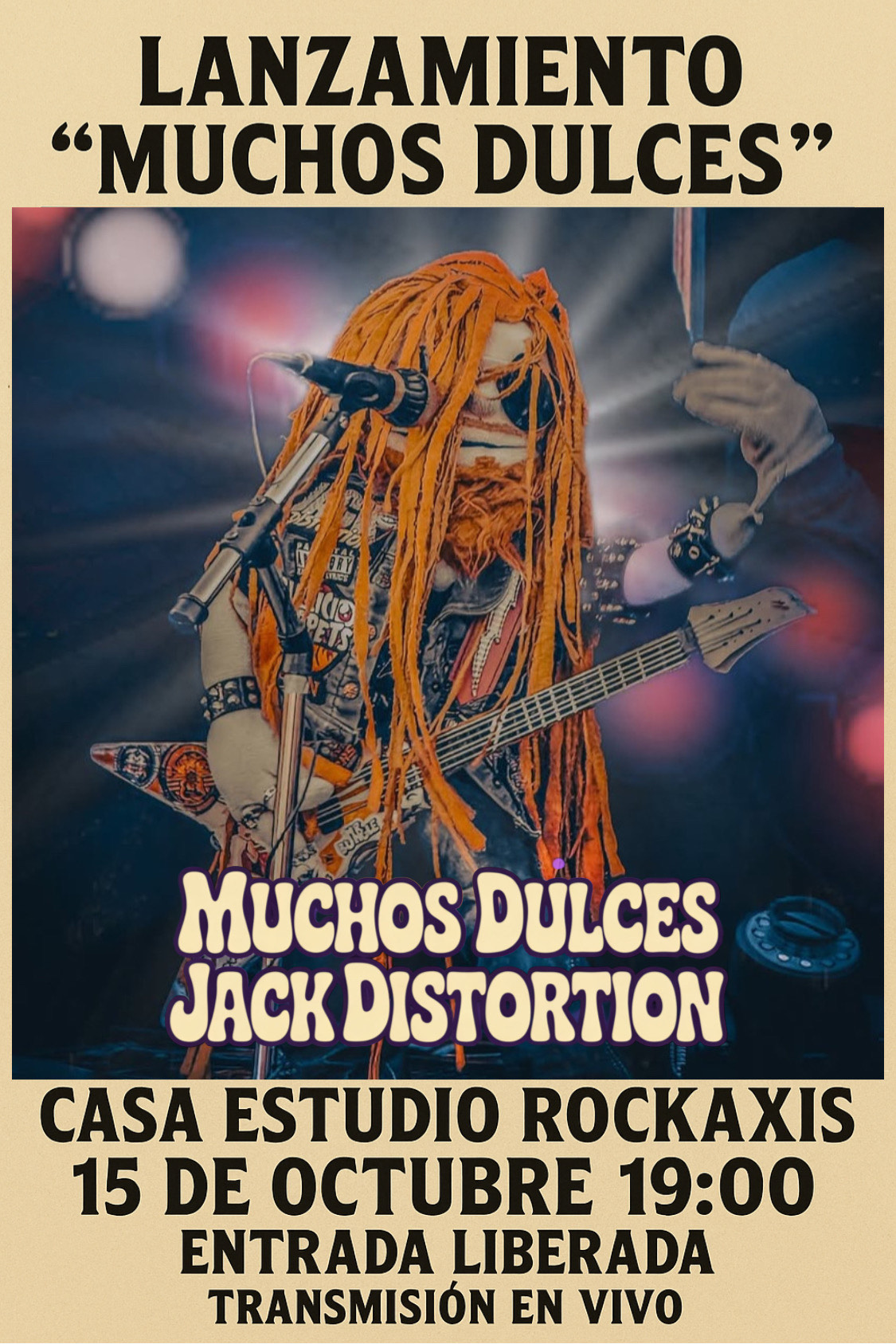 Jack Distortion presentará en vivo su nuevo single